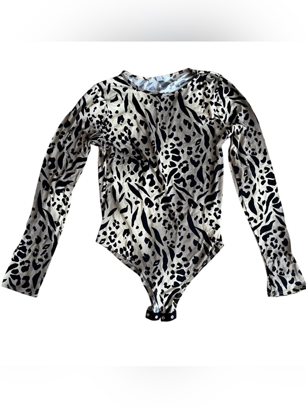 Leopard Print Bodysuit